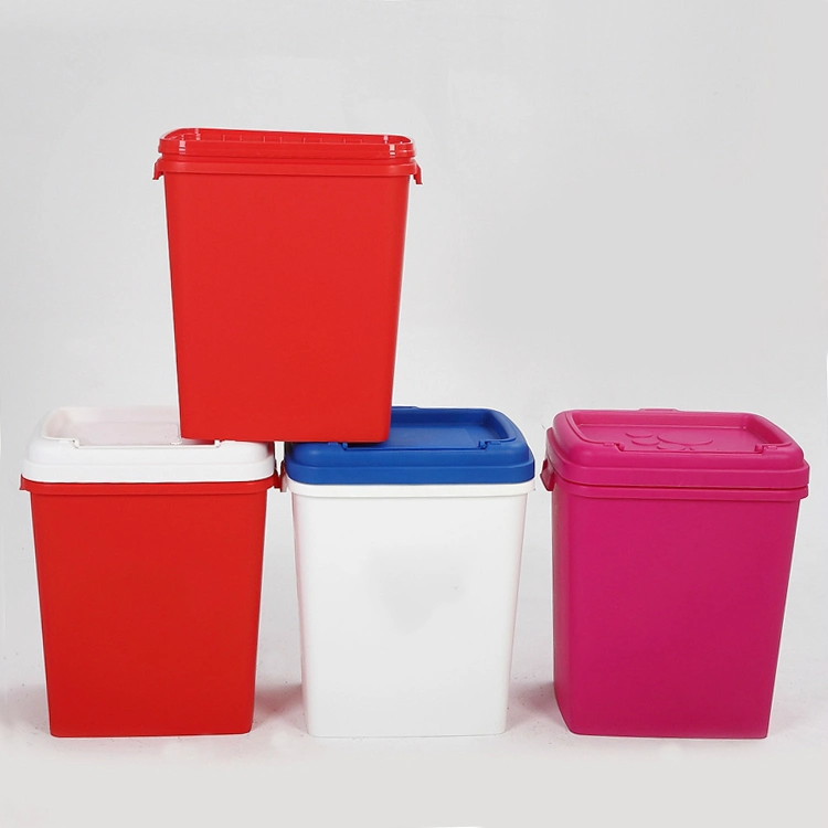 Custom Food Grade Pet Barrel Food Storage Plastic Dog Food Container