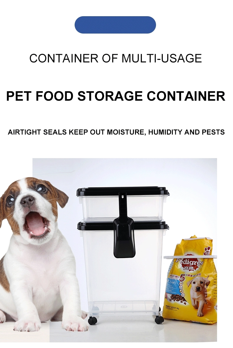 40liter Wholesale Airtight Plastic Pet Food Storage Container Dog Food Container