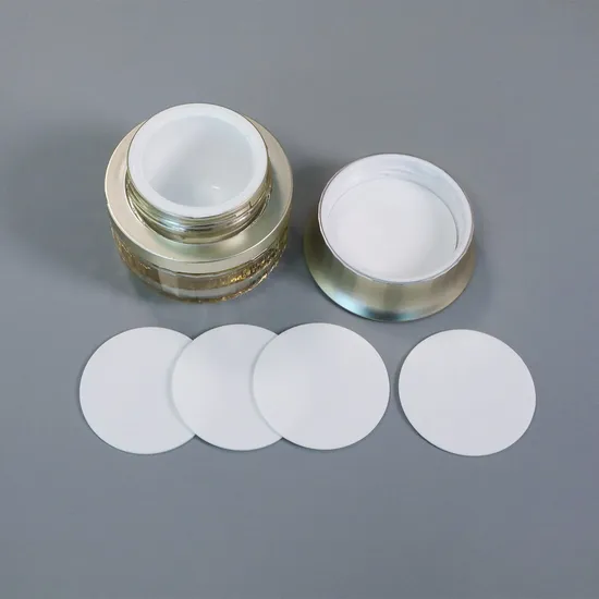 Laminated PE/PTFE/Al Foam Seal Liner for Pet, PP, and Glass Bottle Caps 