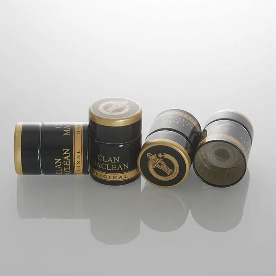 Custom 33*58mm 33*47mm Non Refillable Metal Plastic Whisky Pastis Anisé S Gin Rum Vodka Spirits Liquor Guala Closure 