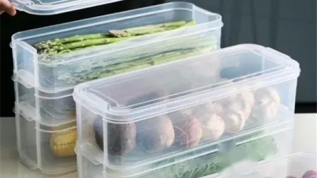 PP PS Pet Plastic Blister Fruit Vegetable Container Box, Transparent Meal Box Takeaway Packaged Fast Food Boxes 