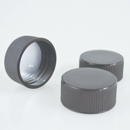 Black PP Screw Cap 32mm 32/410 Neck Size Thicker Cap Twist Cap with 2mm Thickness 