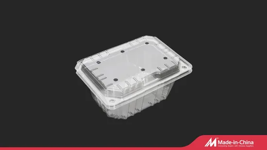 PET Fruit and vegetable clamshell  Food container 