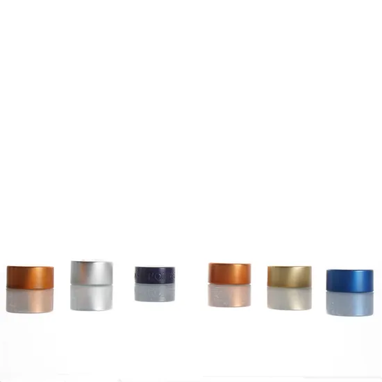 28/400 Emboss Customized Engraved Logo Plastic Insert Aluminum Shell Gpi Closures 