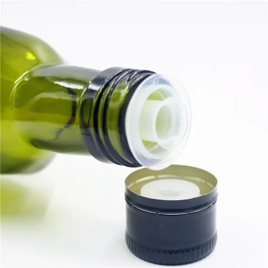 Customized Color Logo Printed Plastic Insert Olive Oil Bottle Closure 