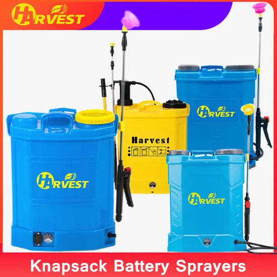 Agrochemical Disinfection Sterilization Agricultural Backpack Farm Garden Battery Electric Knapsack Hand Manual Sprayer (HT